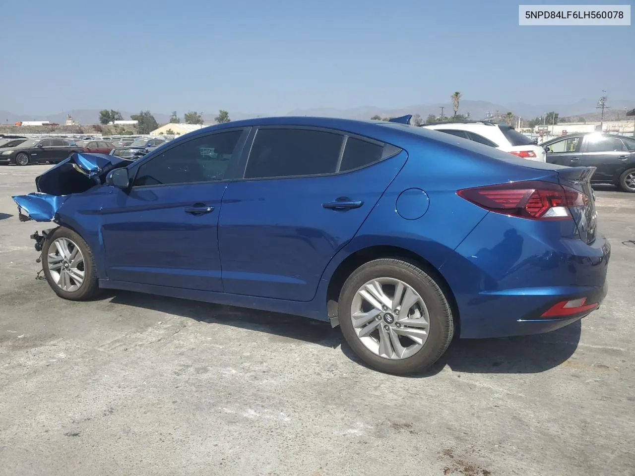 2020 Hyundai Elantra Sel VIN: 5NPD84LF6LH560078 Lot: 72095934