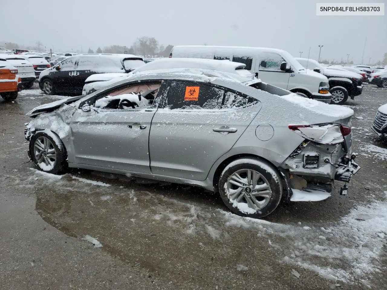 5NPD84LF8LH583703 2020 Hyundai Elantra Sel