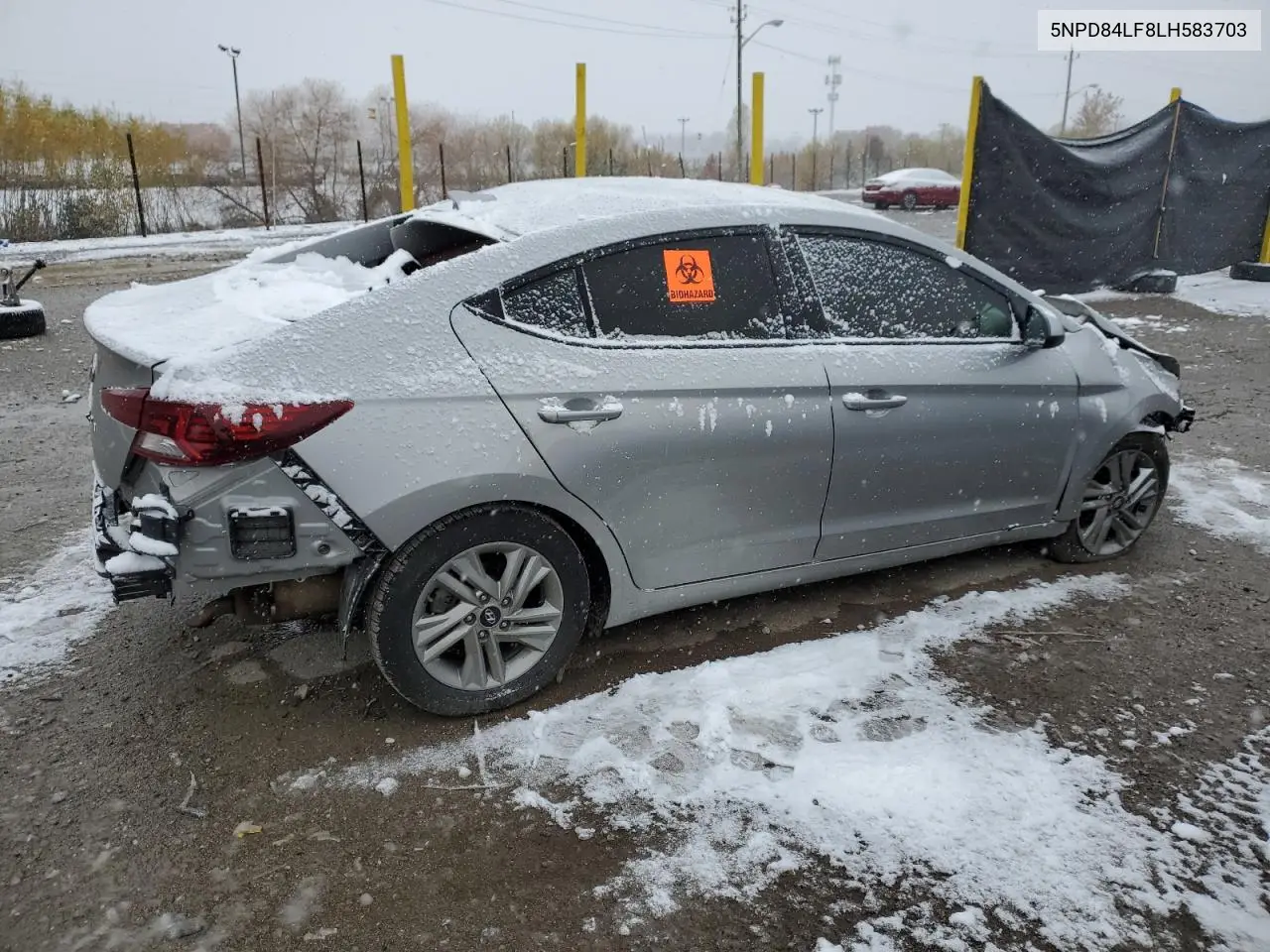 5NPD84LF8LH583703 2020 Hyundai Elantra Sel
