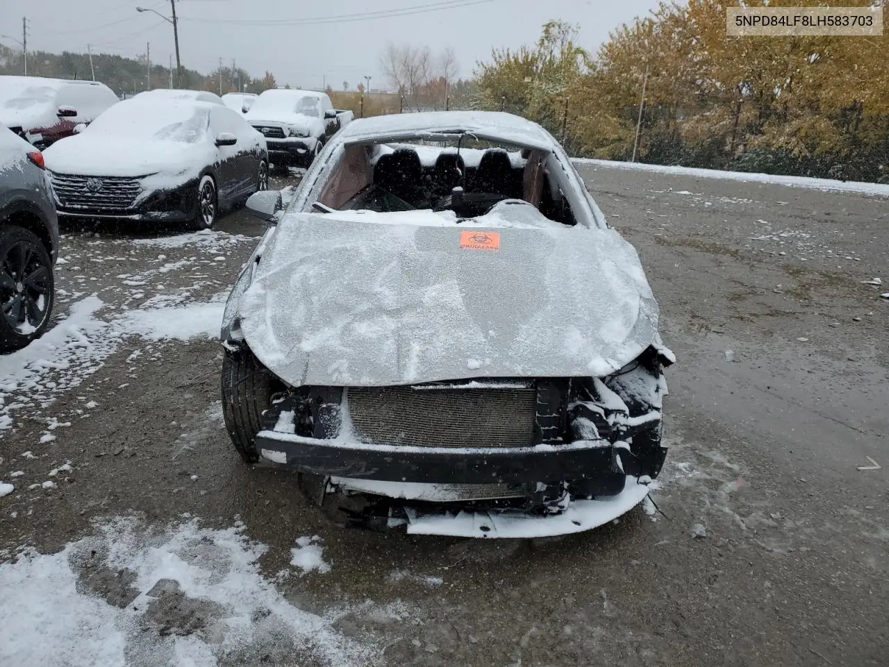 5NPD84LF8LH583703 2020 Hyundai Elantra Sel