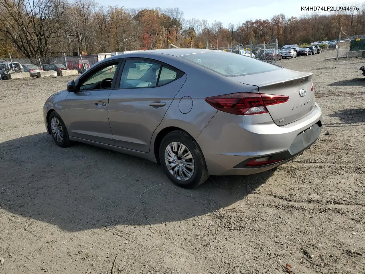 KMHD74LF2LU944976 2020 Hyundai Elantra Se