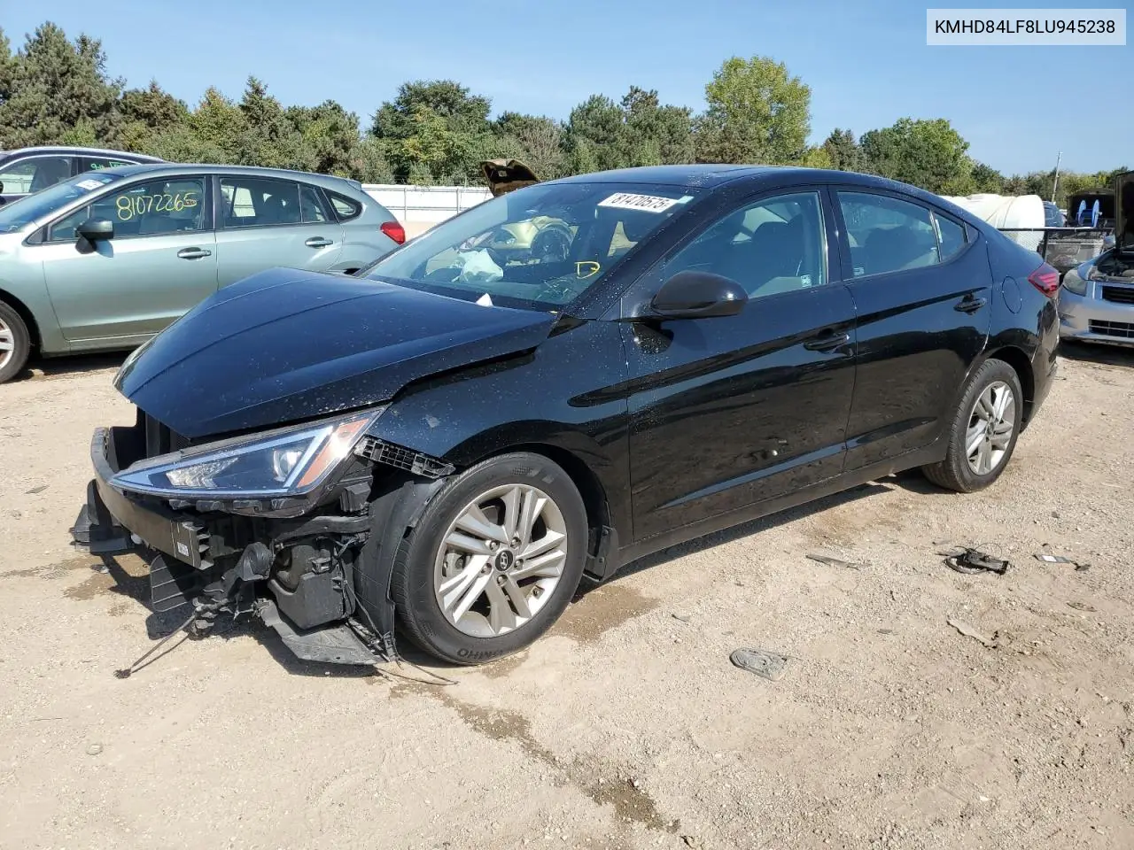 KMHD84LF8LU945238 2020 Hyundai Elantra Sel