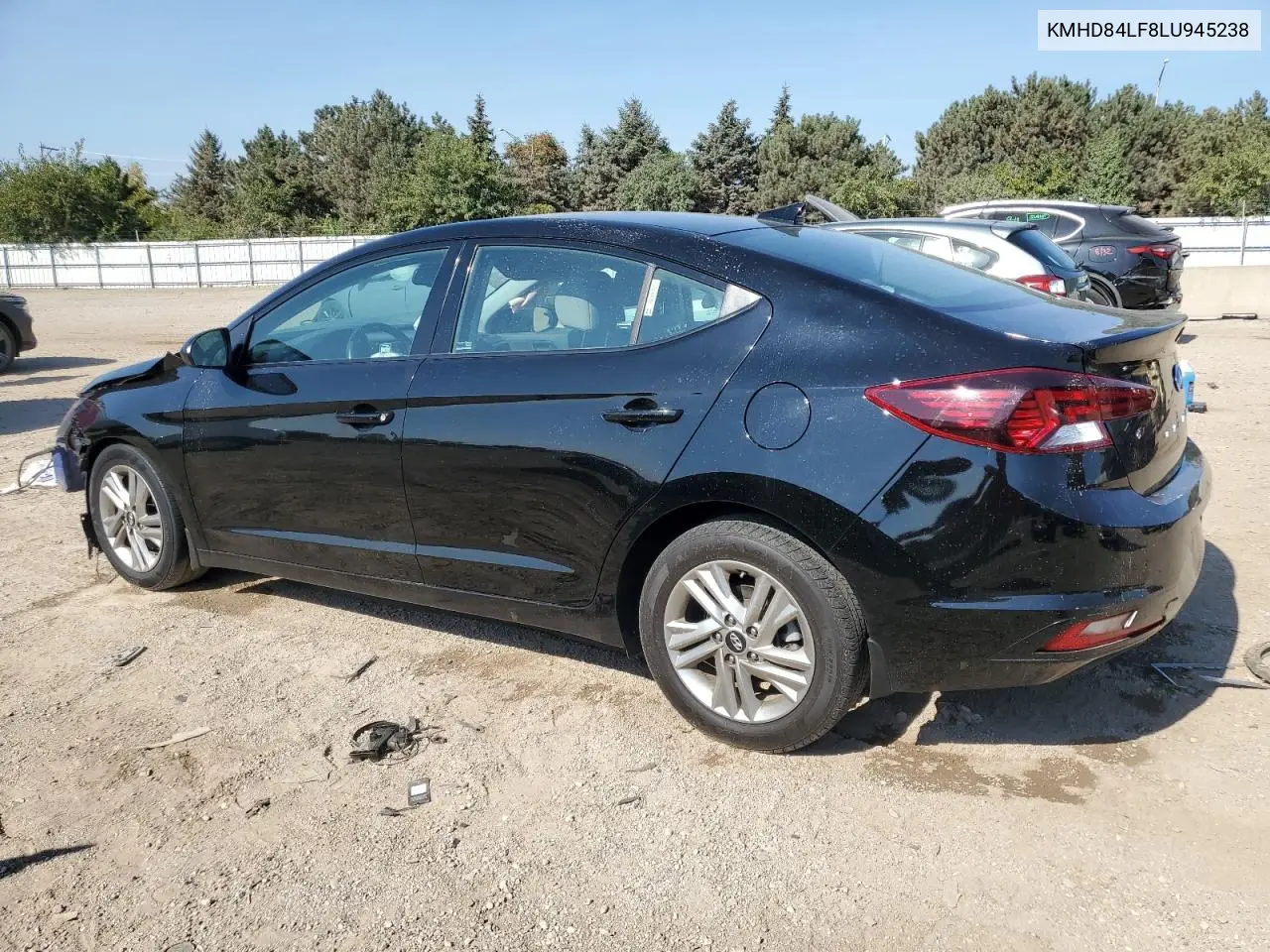 KMHD84LF8LU945238 2020 Hyundai Elantra Sel