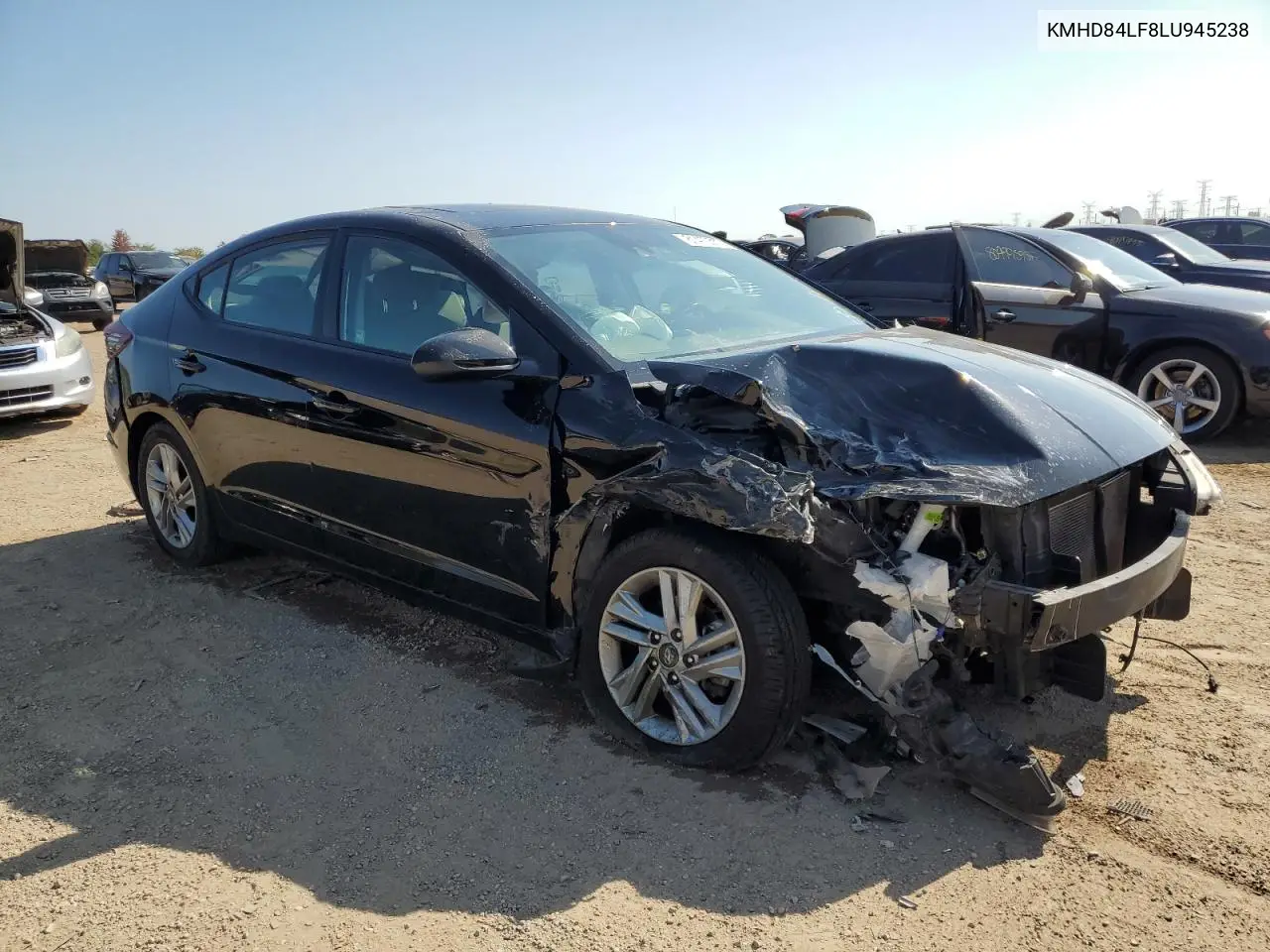 KMHD84LF8LU945238 2020 Hyundai Elantra Sel
