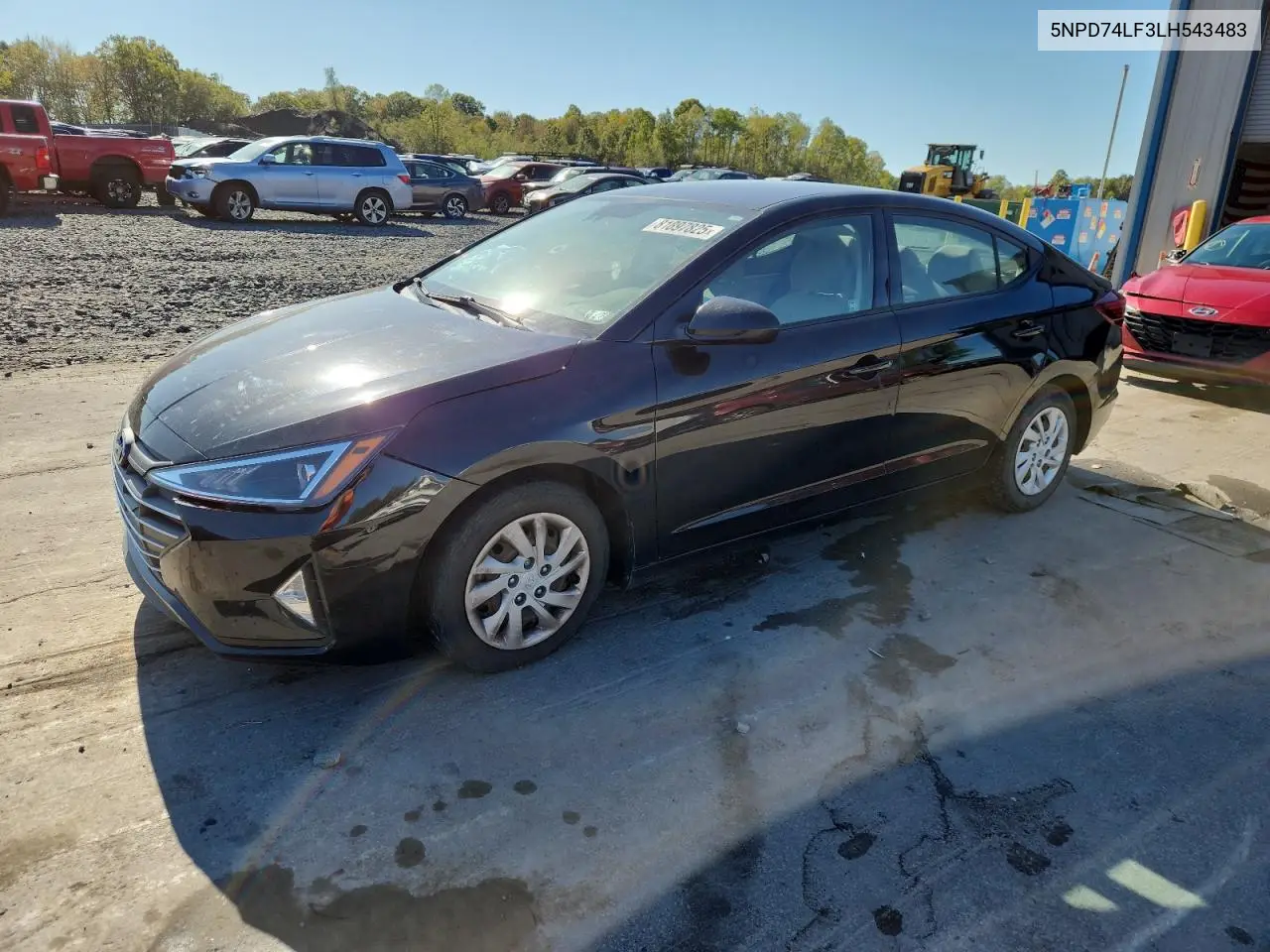 5NPD74LF3LH543483 2020 Hyundai Elantra Se
