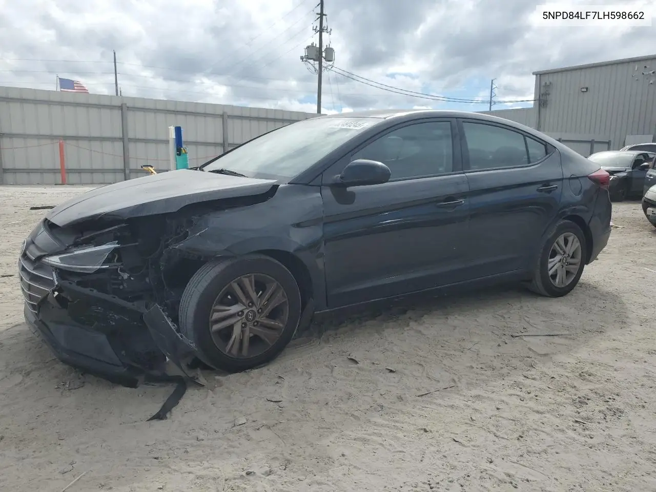 5NPD84LF7LH598662 2020 Hyundai Elantra Sel