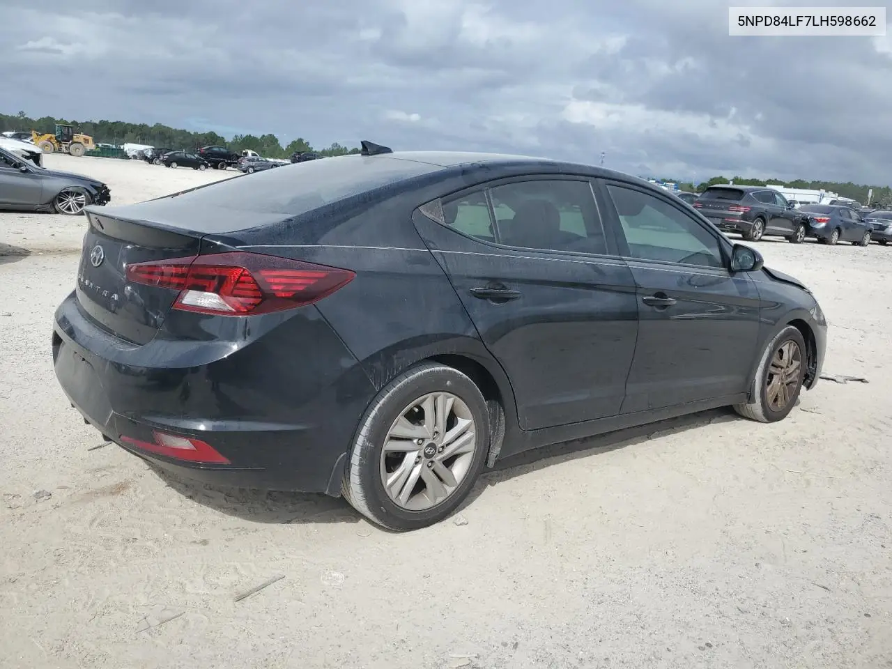 5NPD84LF7LH598662 2020 Hyundai Elantra Sel