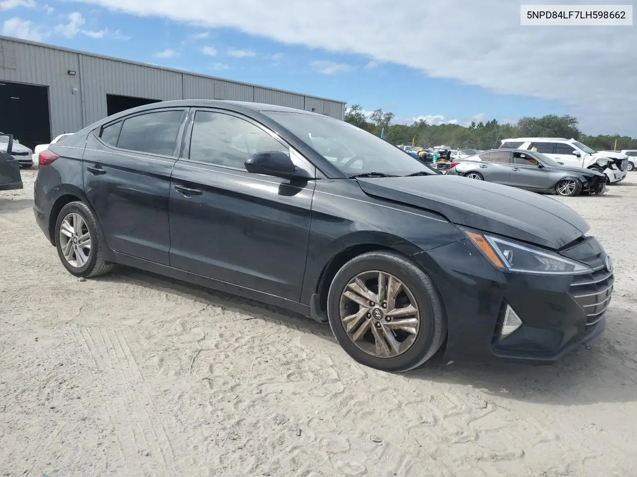 5NPD84LF7LH598662 2020 Hyundai Elantra Sel