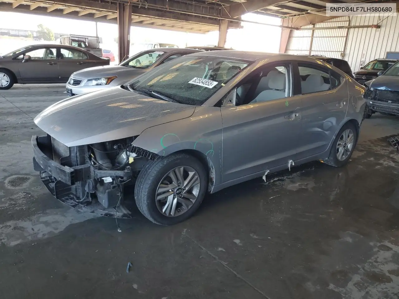 5NPD84LF7LH580680 2020 Hyundai Elantra Sel