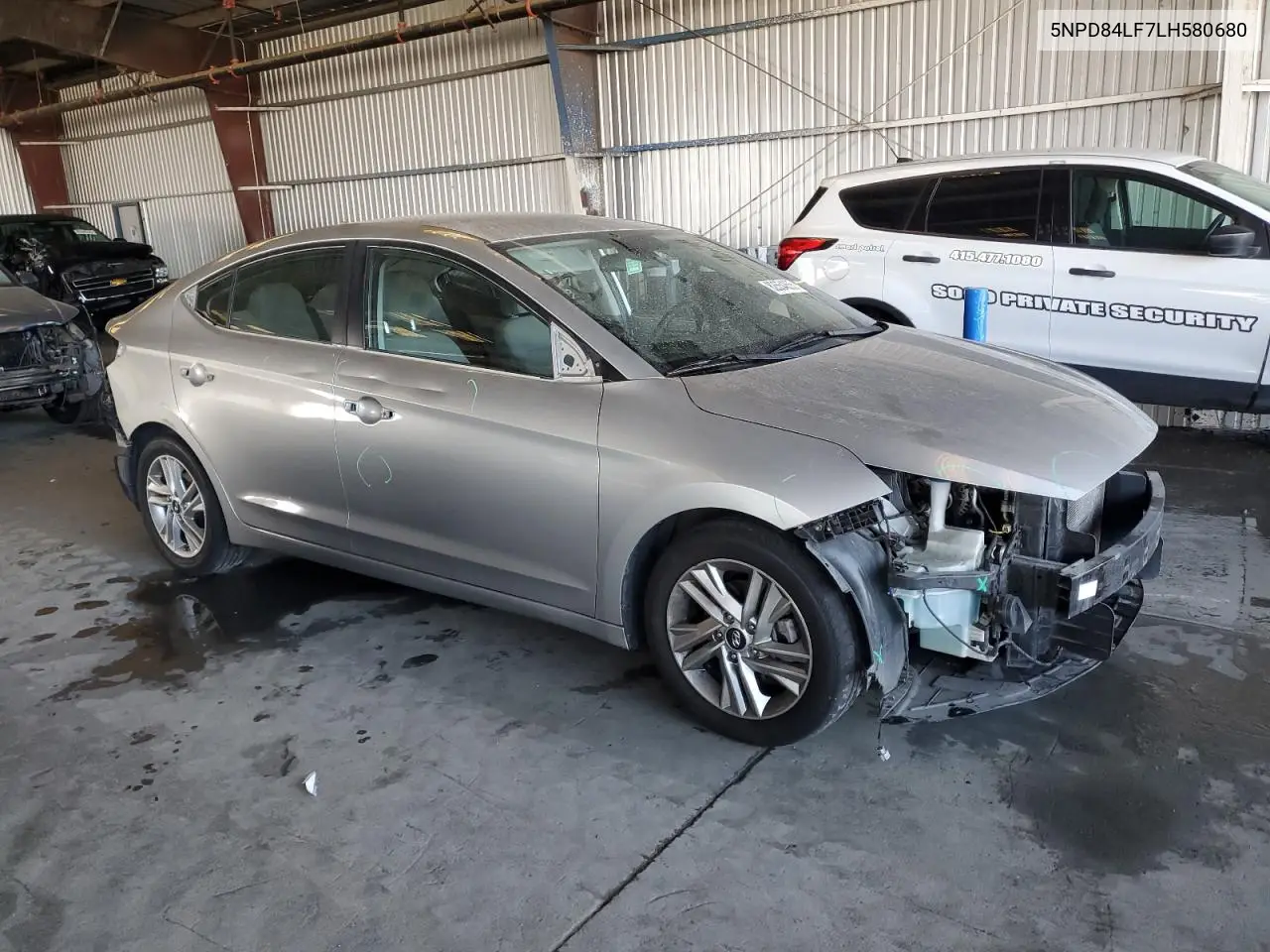 5NPD84LF7LH580680 2020 Hyundai Elantra Sel