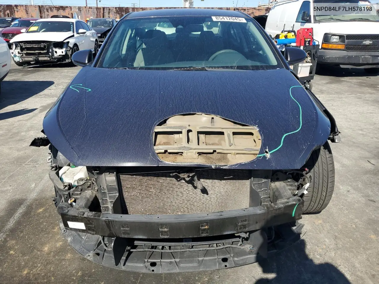 5NPD84LF7LH578198 2020 Hyundai Elantra Sel