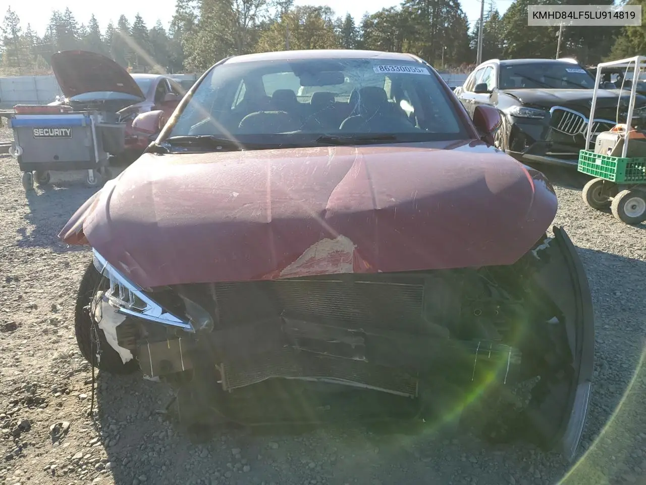 KMHD84LF5LU914819 2020 Hyundai Elantra Sel
