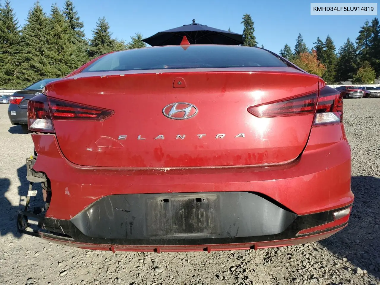 KMHD84LF5LU914819 2020 Hyundai Elantra Sel