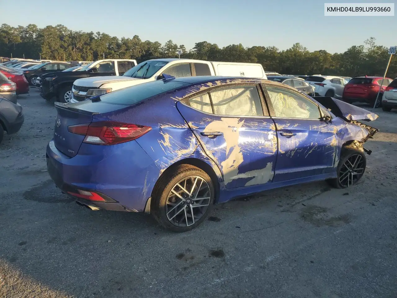 KMHD04LB9LU993660 2020 Hyundai Elantra Sport
