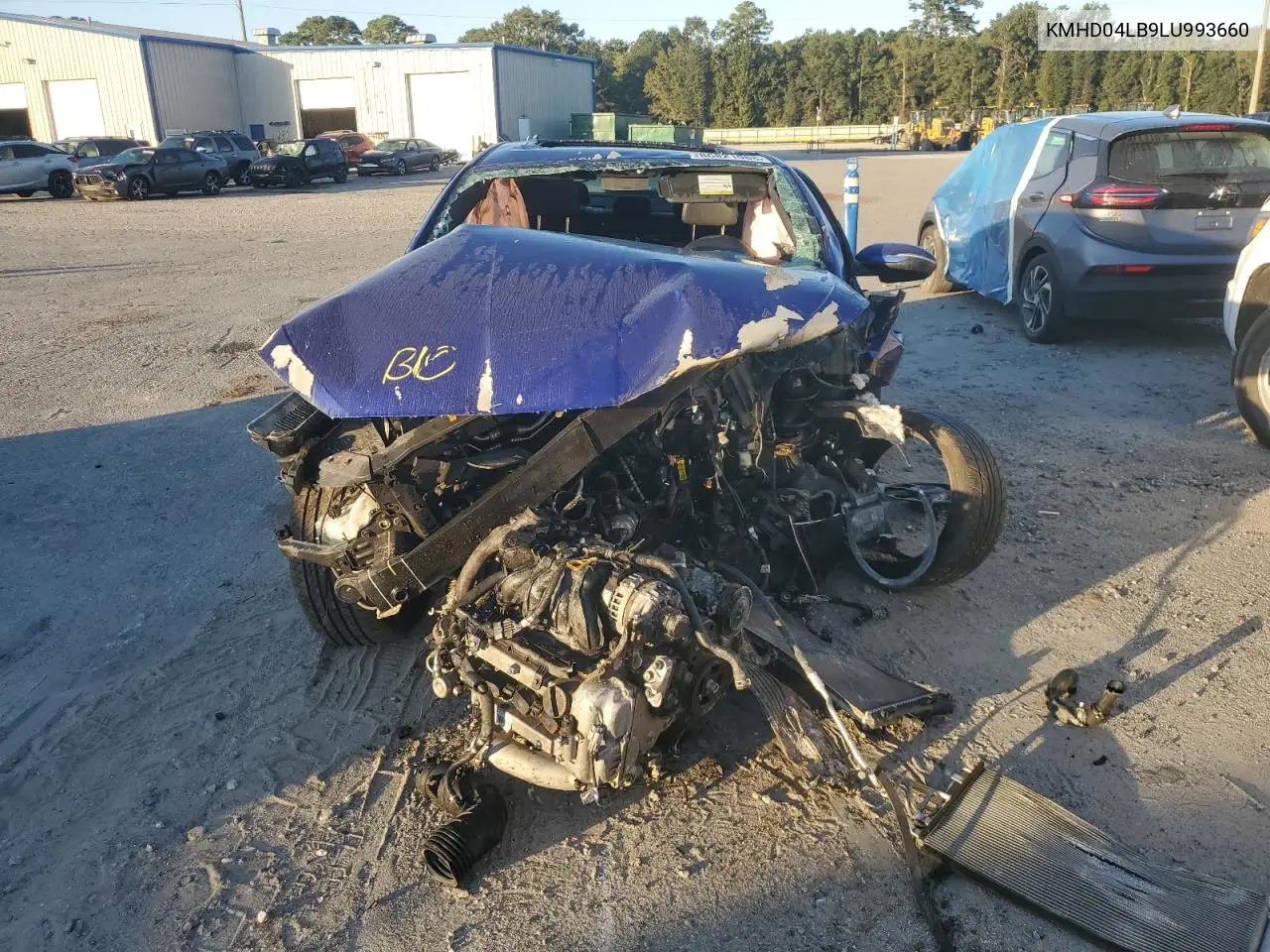 KMHD04LB9LU993660 2020 Hyundai Elantra Sport