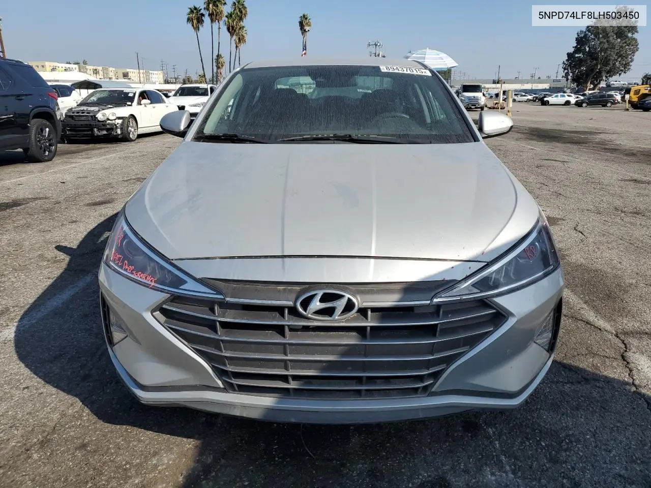 5NPD74LF8LH503450 2020 Hyundai Elantra Se