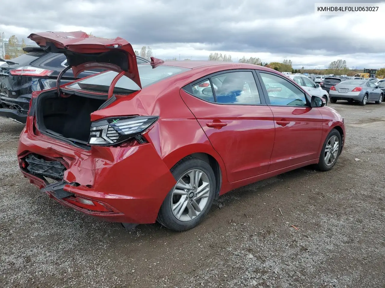 KMHD84LF0LU063027 2020 Hyundai Elantra Sel