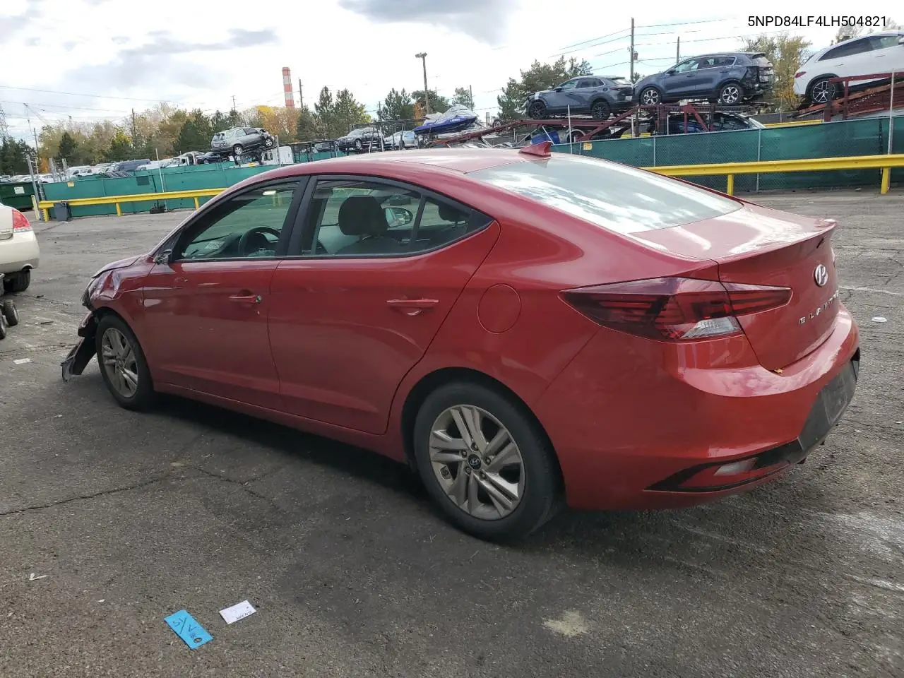 5NPD84LF4LH504821 2020 Hyundai Elantra Sel
