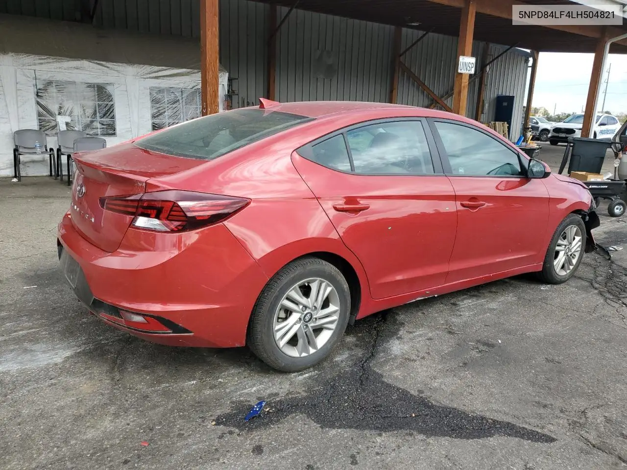 5NPD84LF4LH504821 2020 Hyundai Elantra Sel
