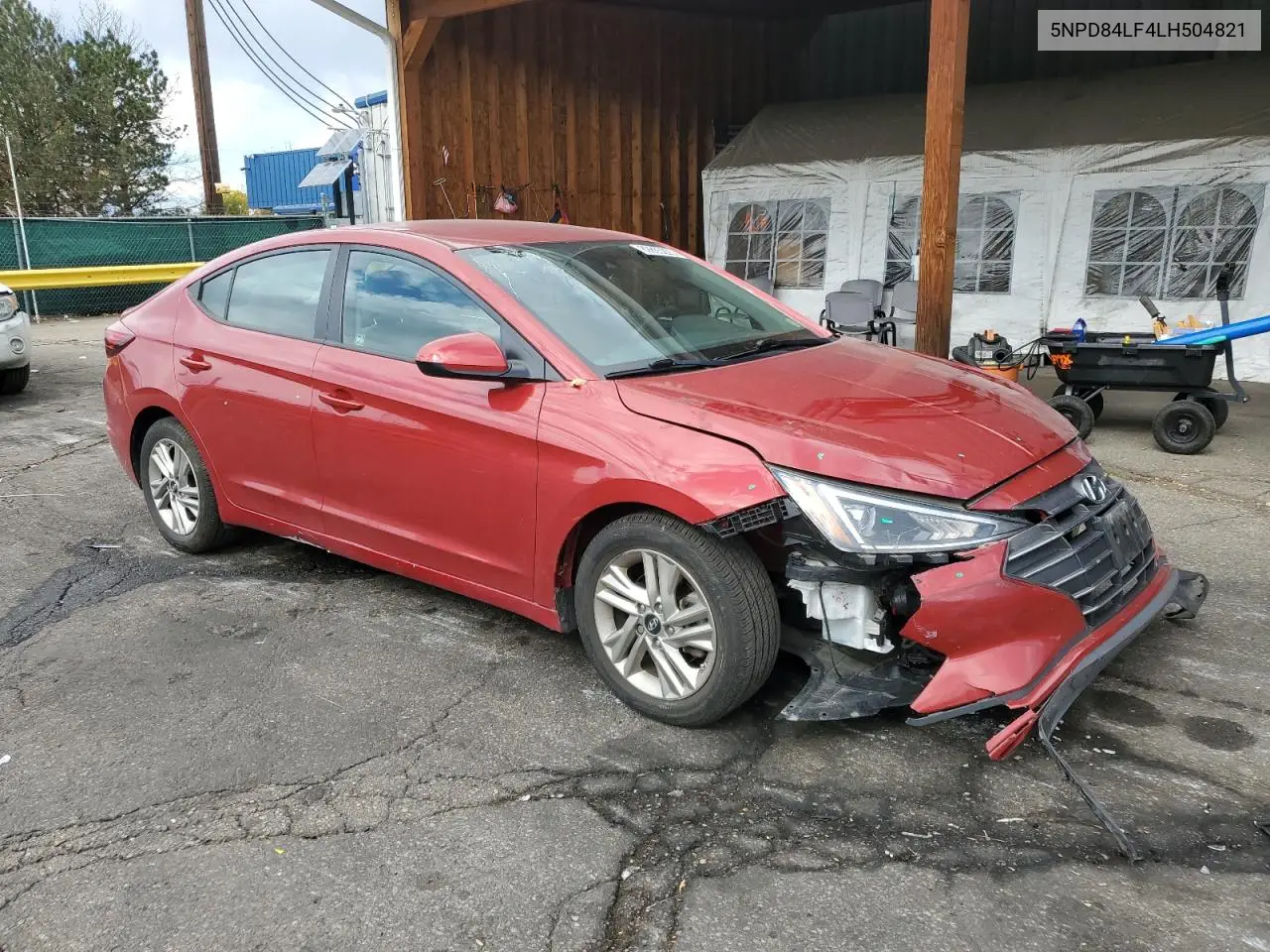 5NPD84LF4LH504821 2020 Hyundai Elantra Sel