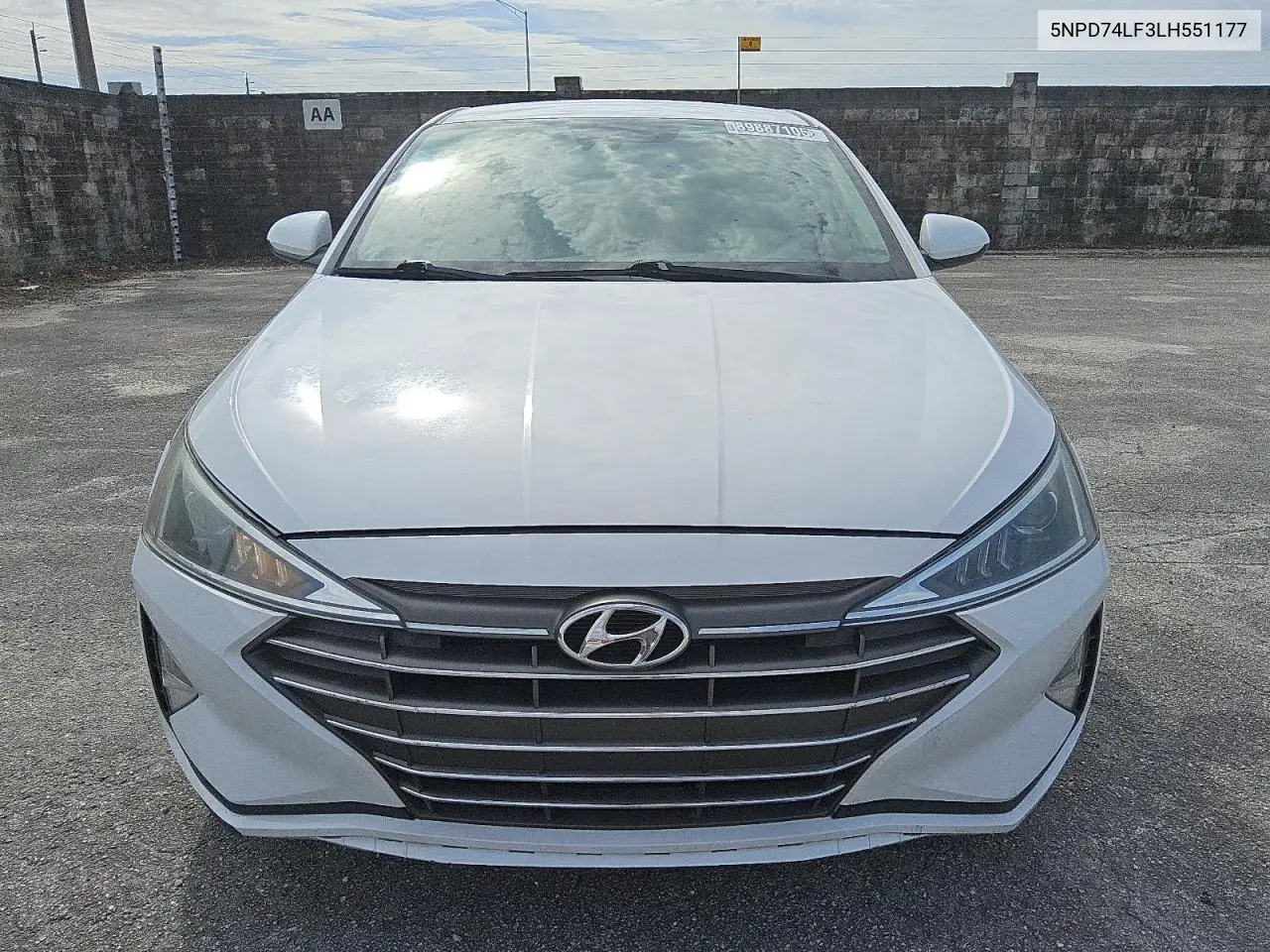 5NPD74LF3LH551177 2020 Hyundai Elantra Se