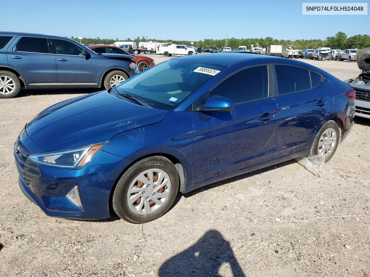 5NPD74LF0LH524048 2020 Hyundai Elantra Se
