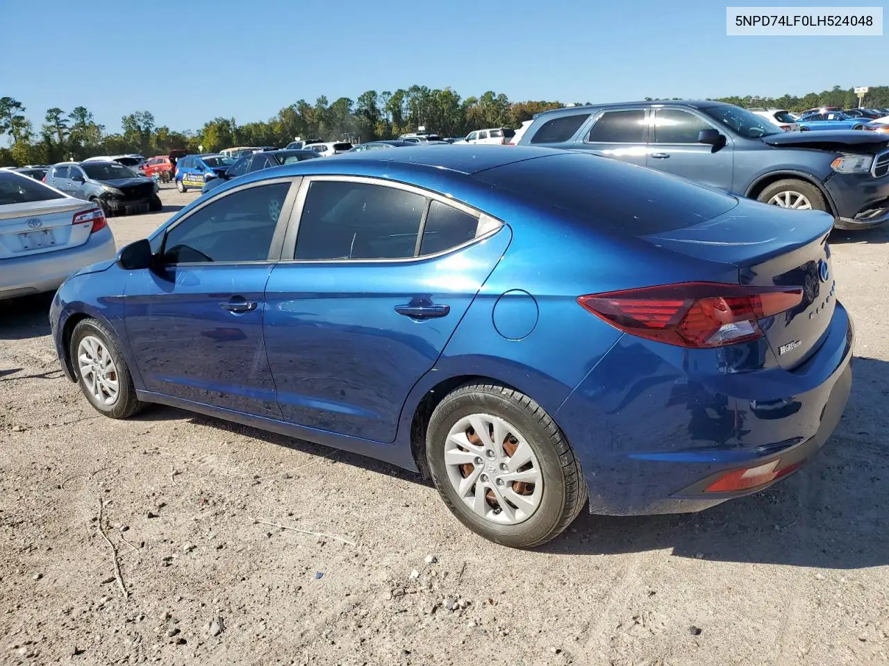 5NPD74LF0LH524048 2020 Hyundai Elantra Se