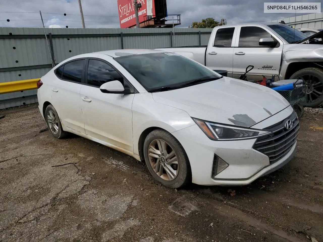 5NPD84LF1LH546265 2020 Hyundai Elantra Sel