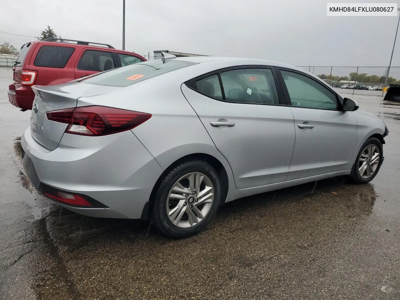 KMHD84LFXLU080627 2020 Hyundai Elantra Sel