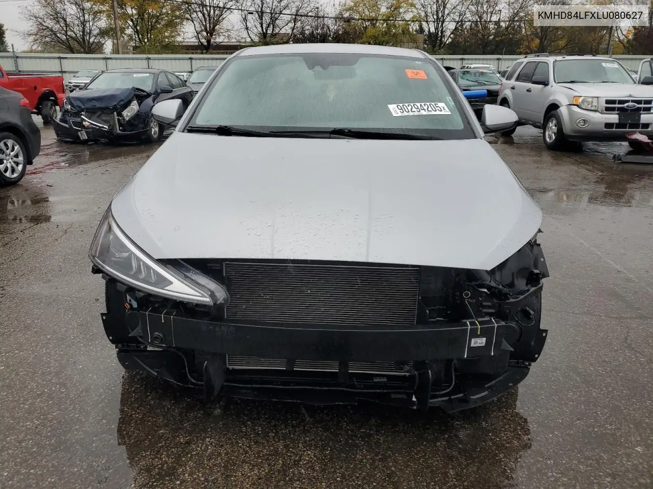 KMHD84LFXLU080627 2020 Hyundai Elantra Sel