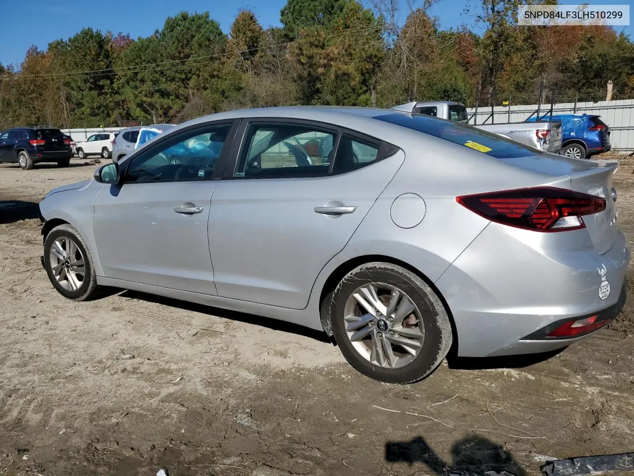 5NPD84LF3LH510299 2020 Hyundai Elantra Sel