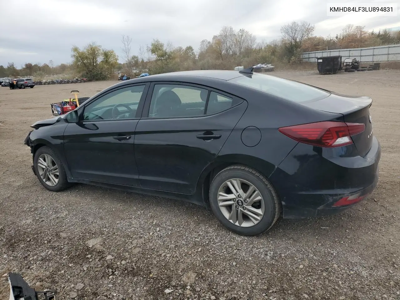 KMHD84LF3LU894831 2020 Hyundai Elantra Sel