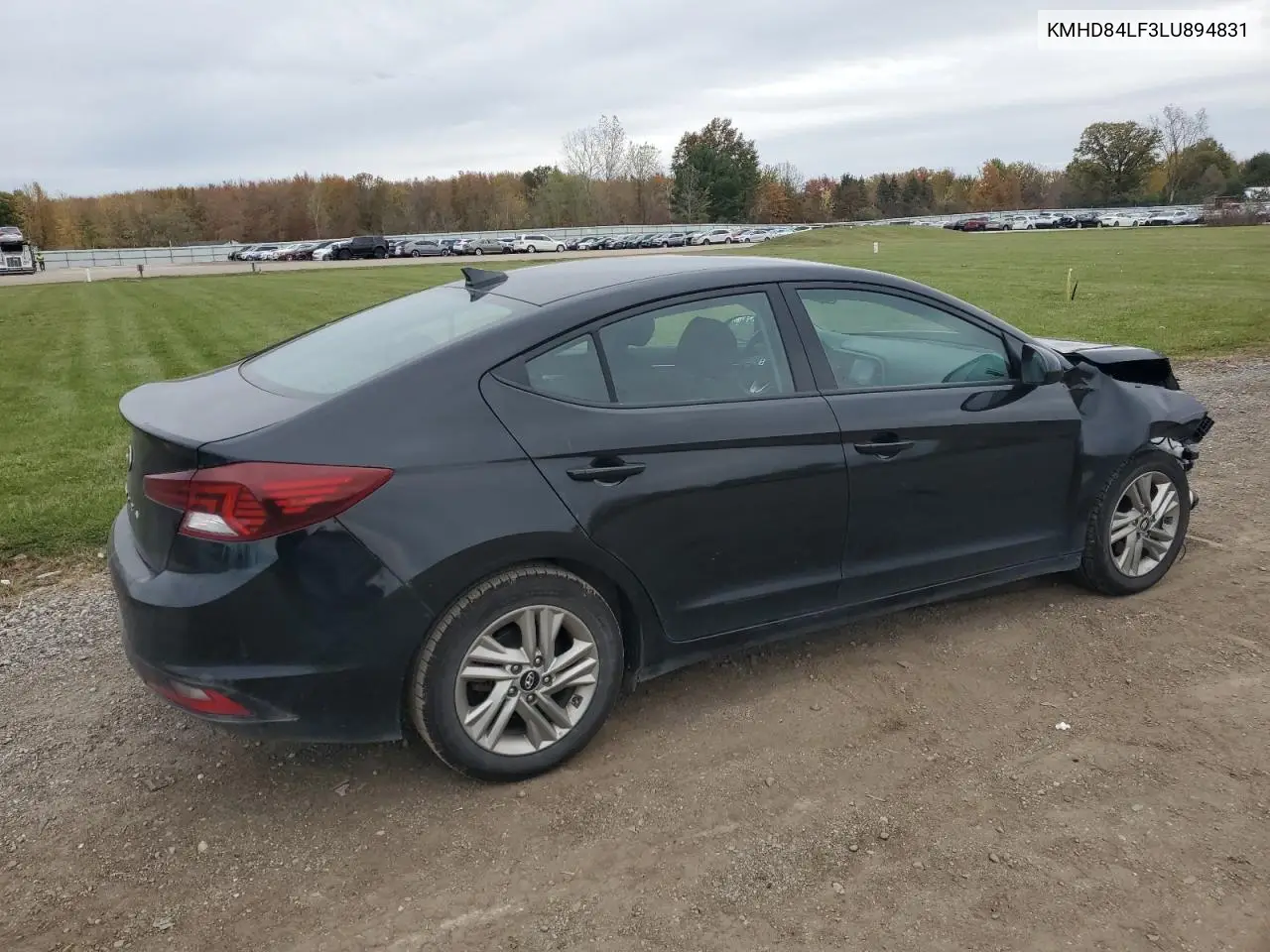 KMHD84LF3LU894831 2020 Hyundai Elantra Sel