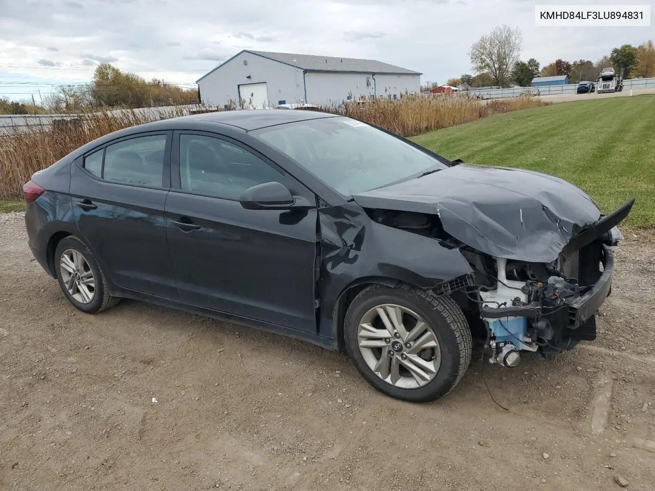 KMHD84LF3LU894831 2020 Hyundai Elantra Sel