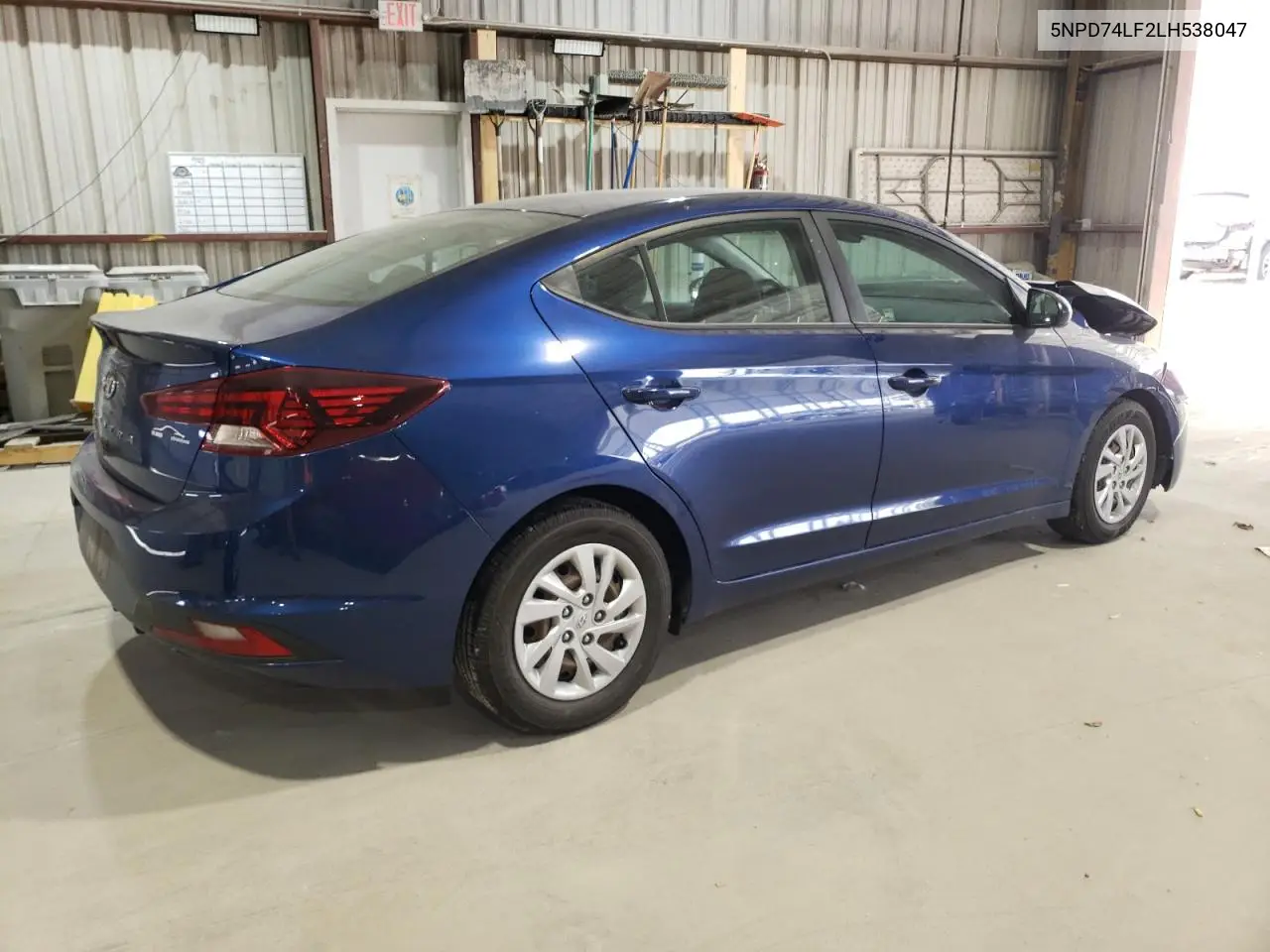 5NPD74LF2LH538047 2020 Hyundai Elantra Se