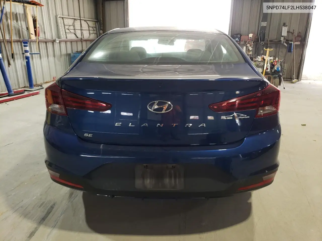 5NPD74LF2LH538047 2020 Hyundai Elantra Se