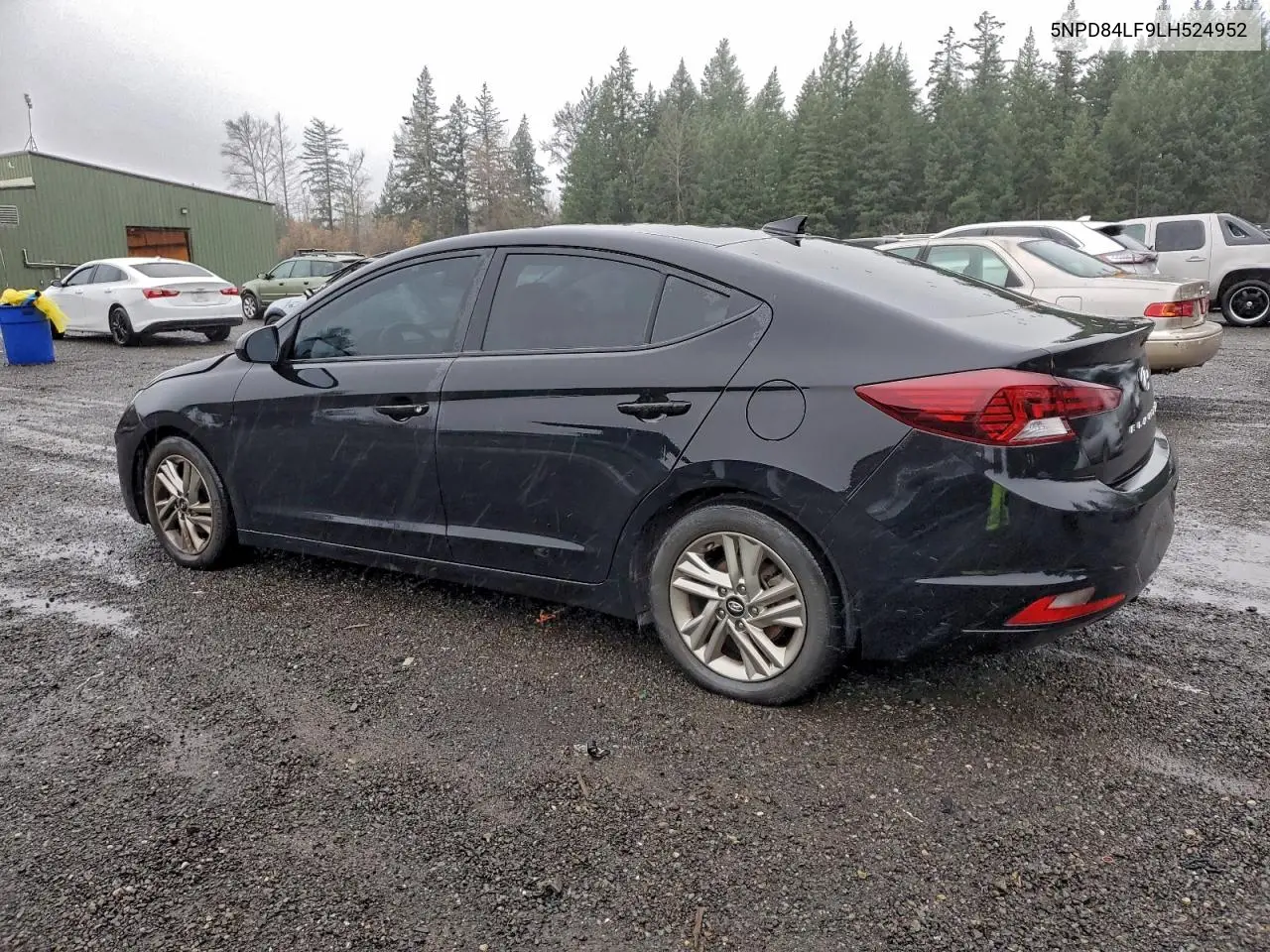5NPD84LF9LH524952 2020 Hyundai Elantra Sel
