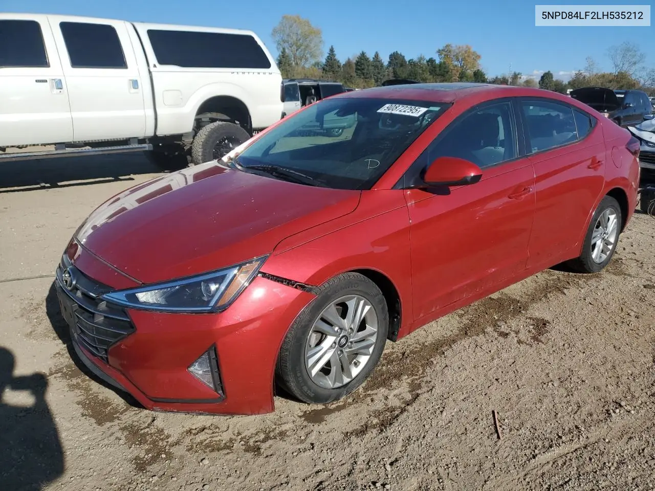 5NPD84LF2LH535212 2020 Hyundai Elantra Sel