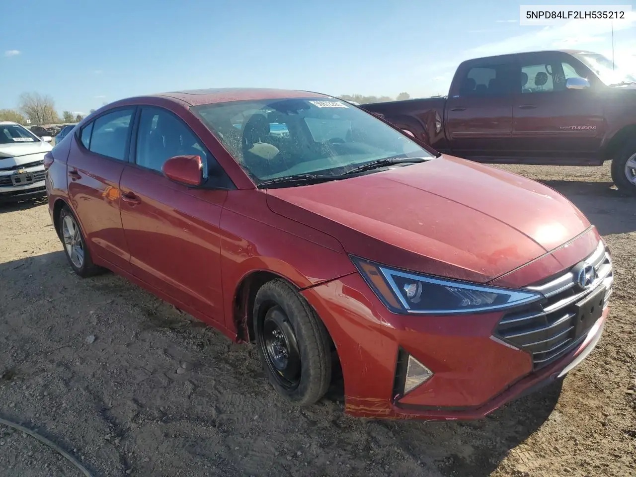 5NPD84LF2LH535212 2020 Hyundai Elantra Sel