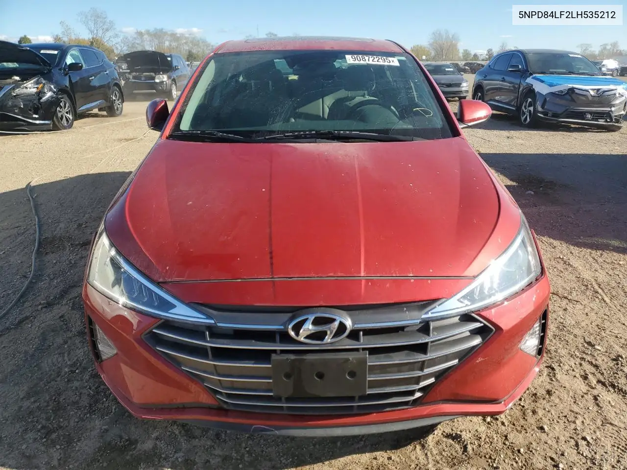 5NPD84LF2LH535212 2020 Hyundai Elantra Sel