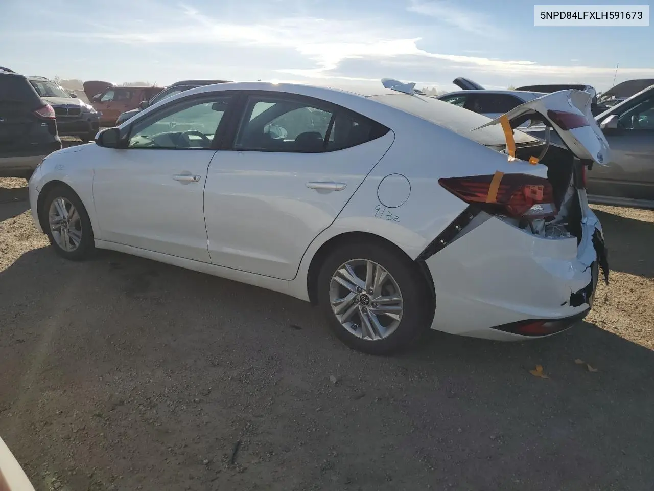5NPD84LFXLH591673 2020 Hyundai Elantra Sel