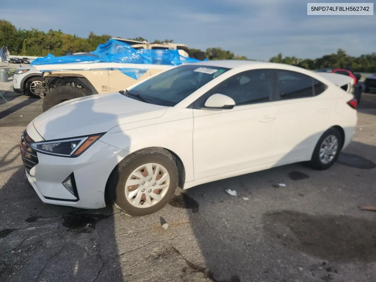 5NPD74LF8LH562742 2020 Hyundai Elantra Se