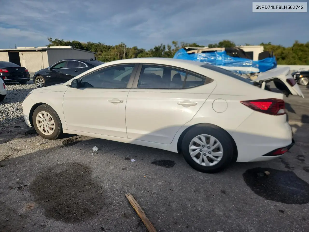 5NPD74LF8LH562742 2020 Hyundai Elantra Se