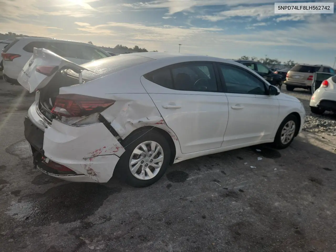 5NPD74LF8LH562742 2020 Hyundai Elantra Se