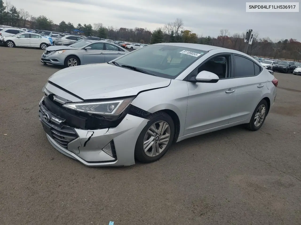 5NPD84LF1LH536917 2020 Hyundai Elantra Sel
