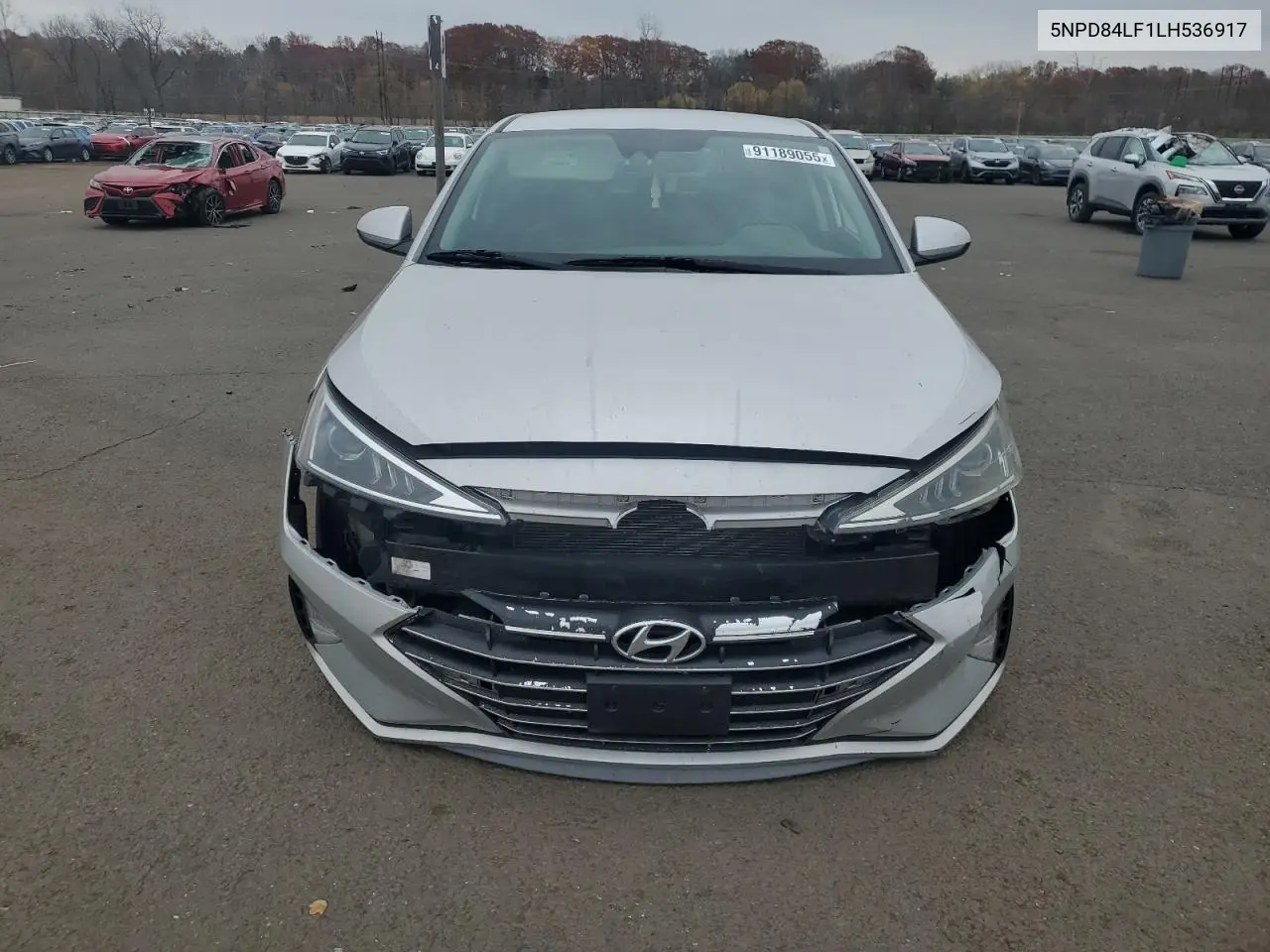 5NPD84LF1LH536917 2020 Hyundai Elantra Sel