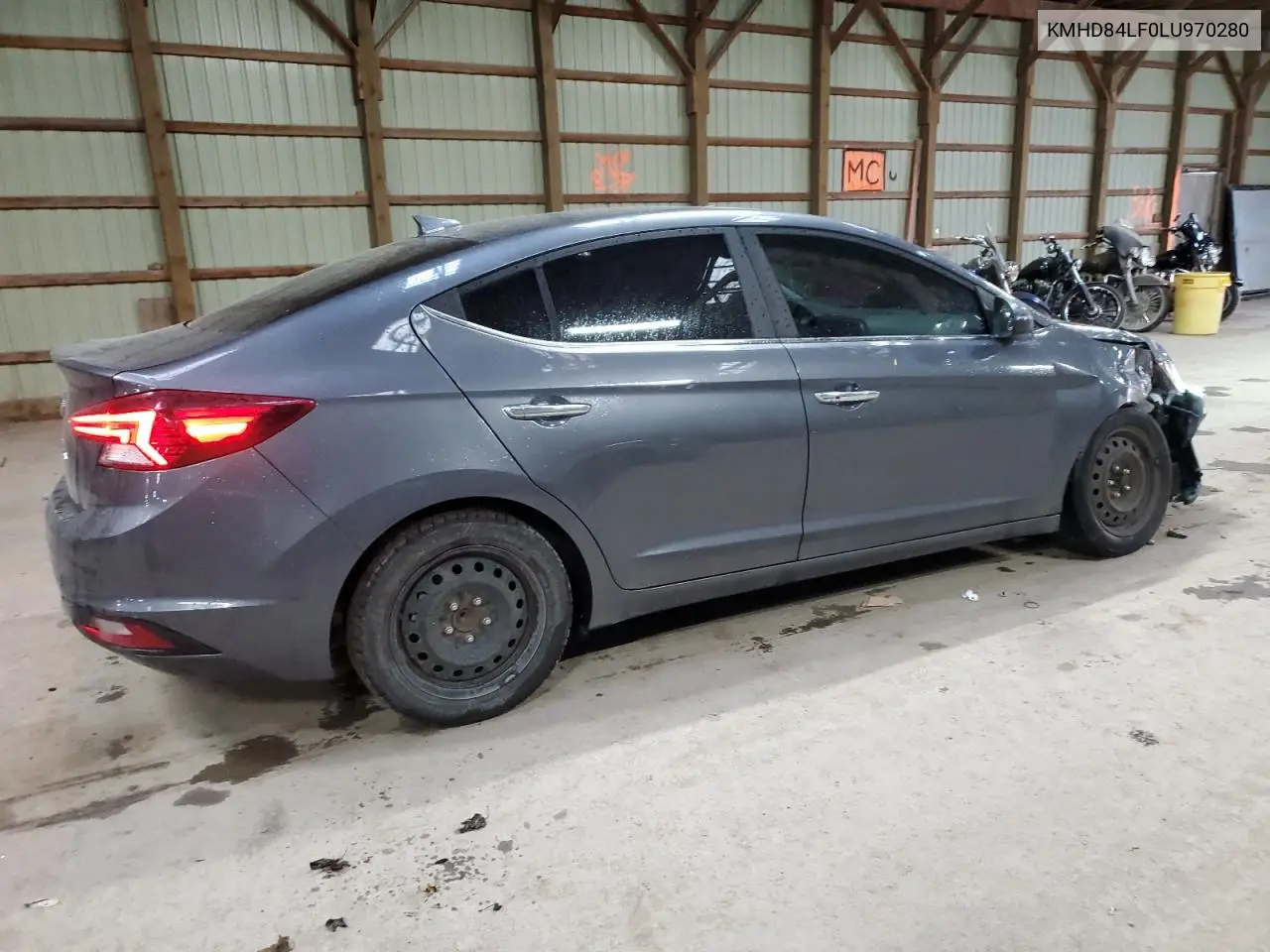 KMHD84LF0LU970280 2020 Hyundai Elantra Sel