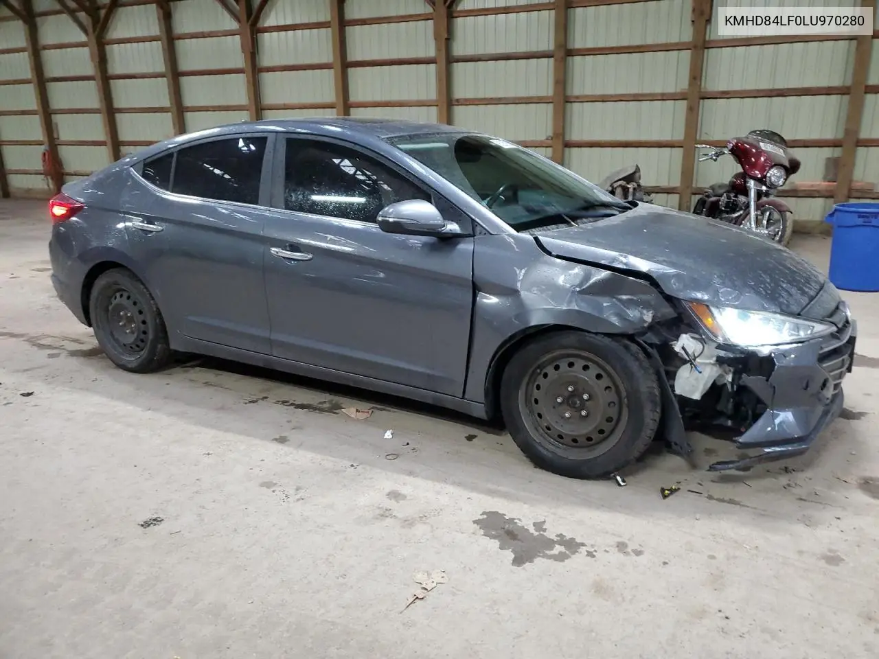 KMHD84LF0LU970280 2020 Hyundai Elantra Sel