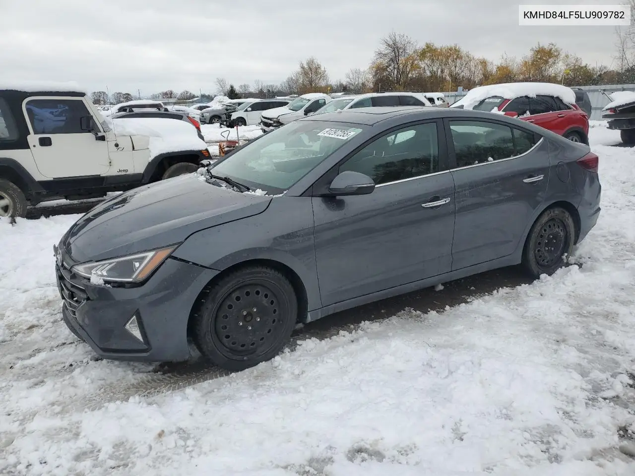 KMHD84LF5LU909782 2020 Hyundai Elantra Sel