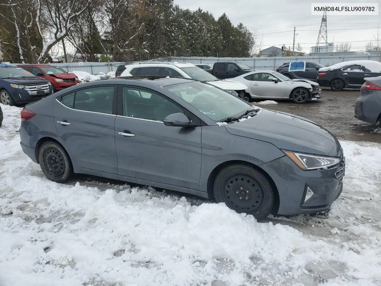 KMHD84LF5LU909782 2020 Hyundai Elantra Sel